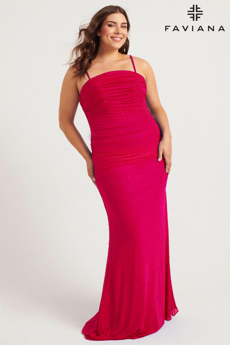 Faviana Plus Sizes Dress 9567