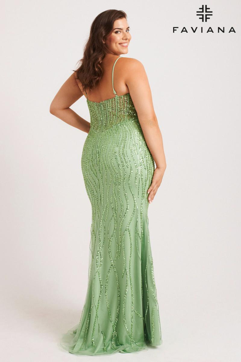 Faviana Plus Sizes Dress 9572