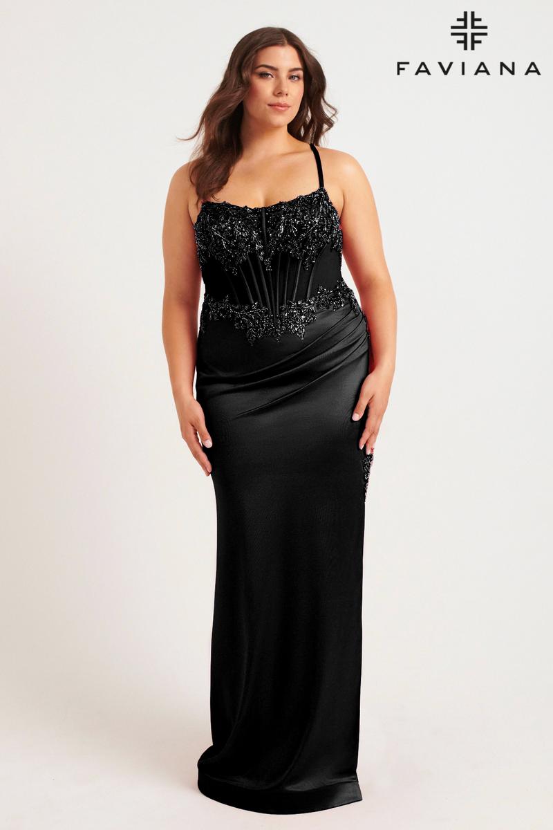 Faviana Plus Sizes Dress 9592