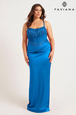 Faviana Plus Sizes Dress 9592