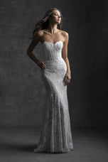 Allure Bridals Couture Fit and Flare Wedding Dress C749