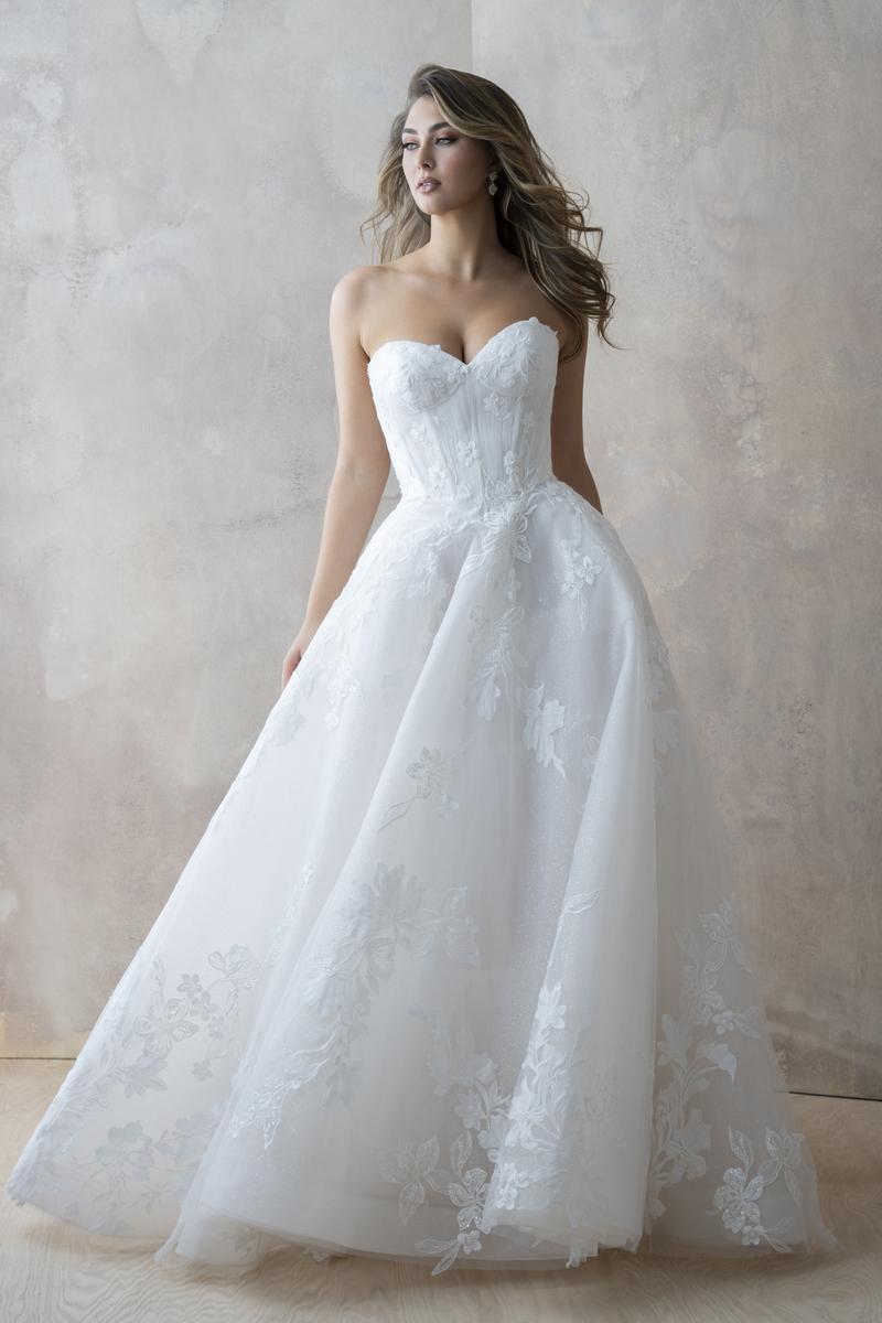 Abella by Allure Lace Corset Bridal Gown E450