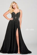 Ellie Wilde Jersey A-Line Prom Dress EW121001