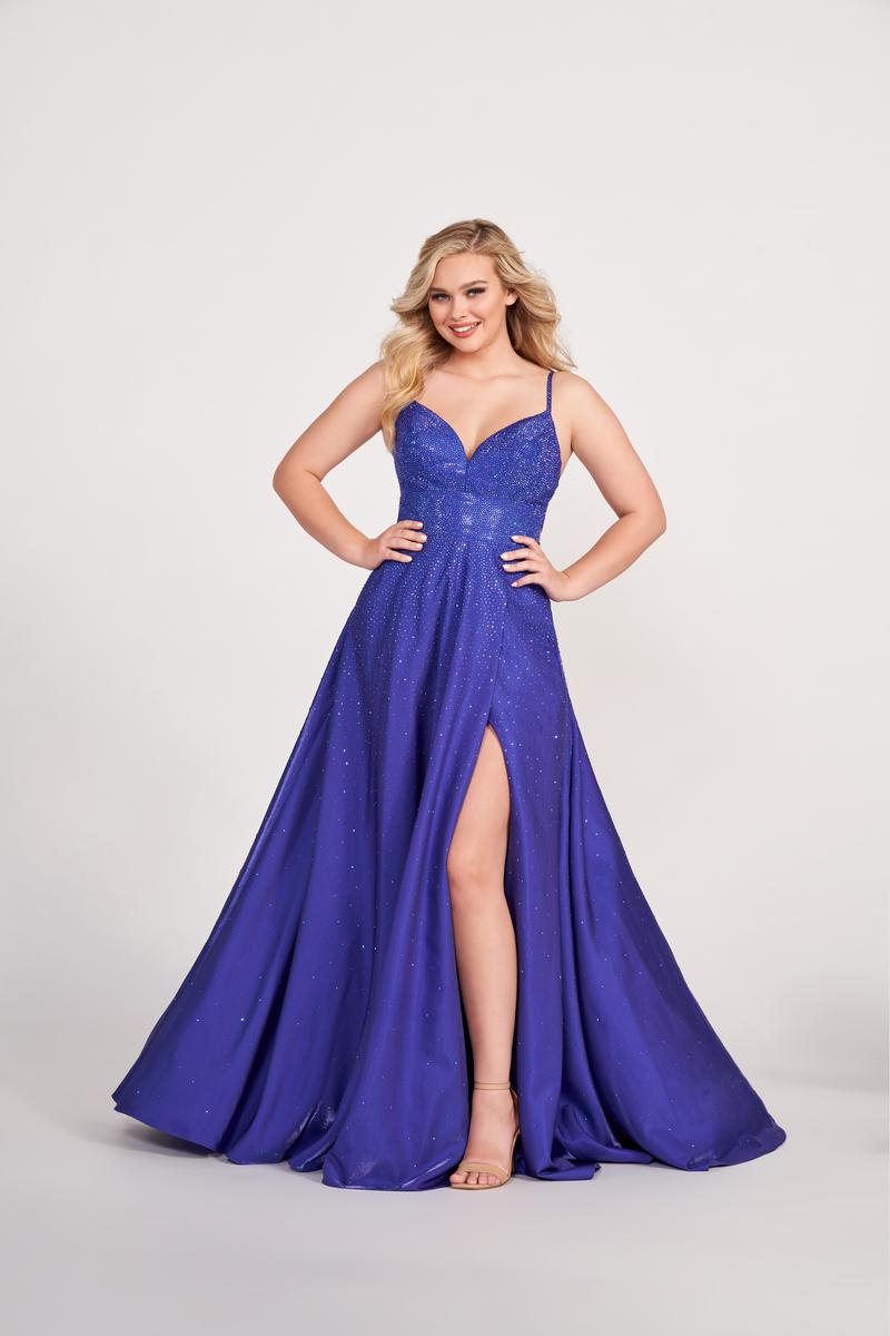 Ellie Wilde Jersey A-Line Prom Dress EW121001