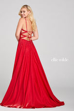 Ellie Wilde Jersey A-Line Prom Dress EW121001