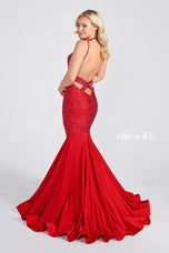 Ellie WIlde Fit and Flare Prom Dress EW122001 - B