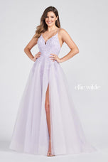 Ellie Wilde A-Line V-Neck Prom Dress EW122014