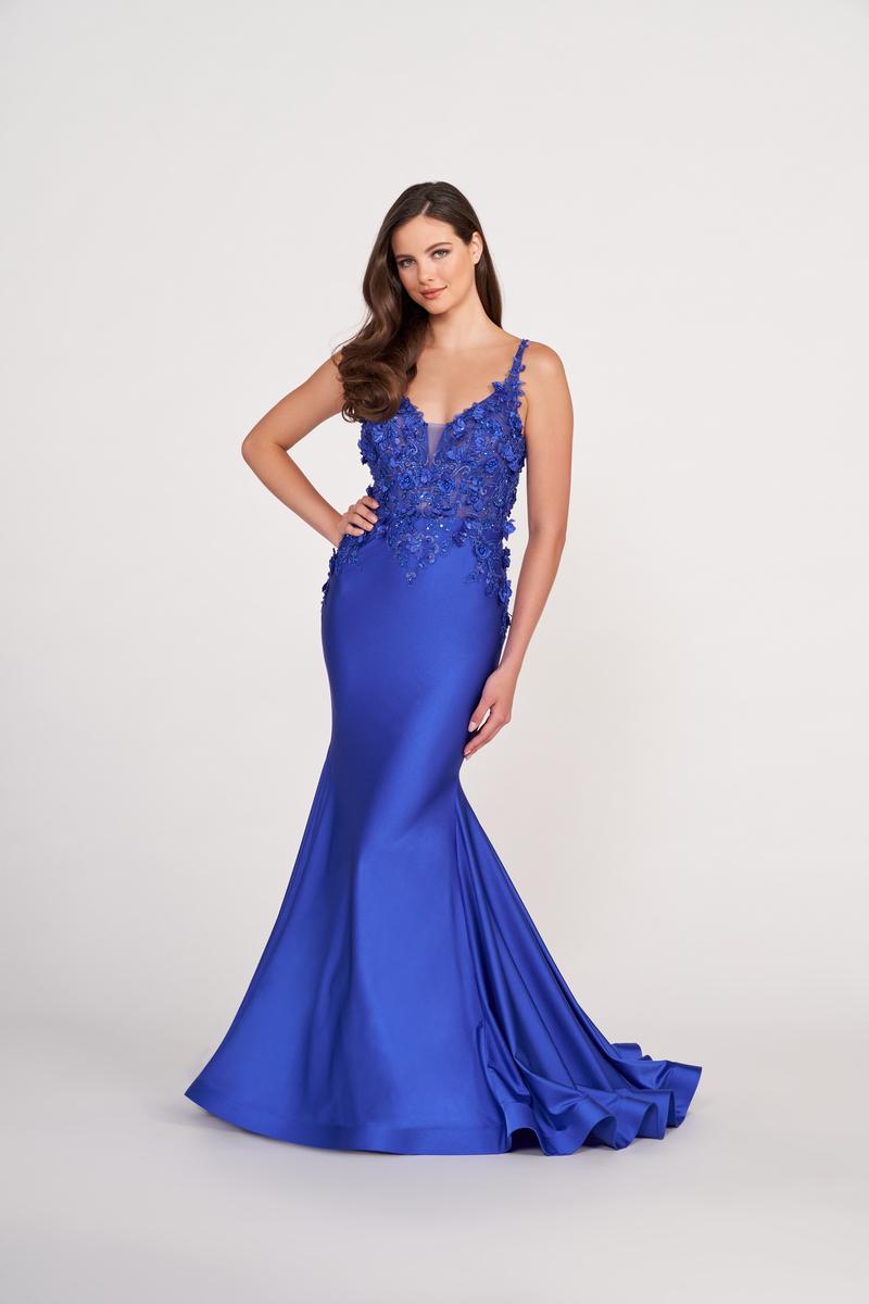 Ellie Wilde Fit and Flare Prom Dress EW122041