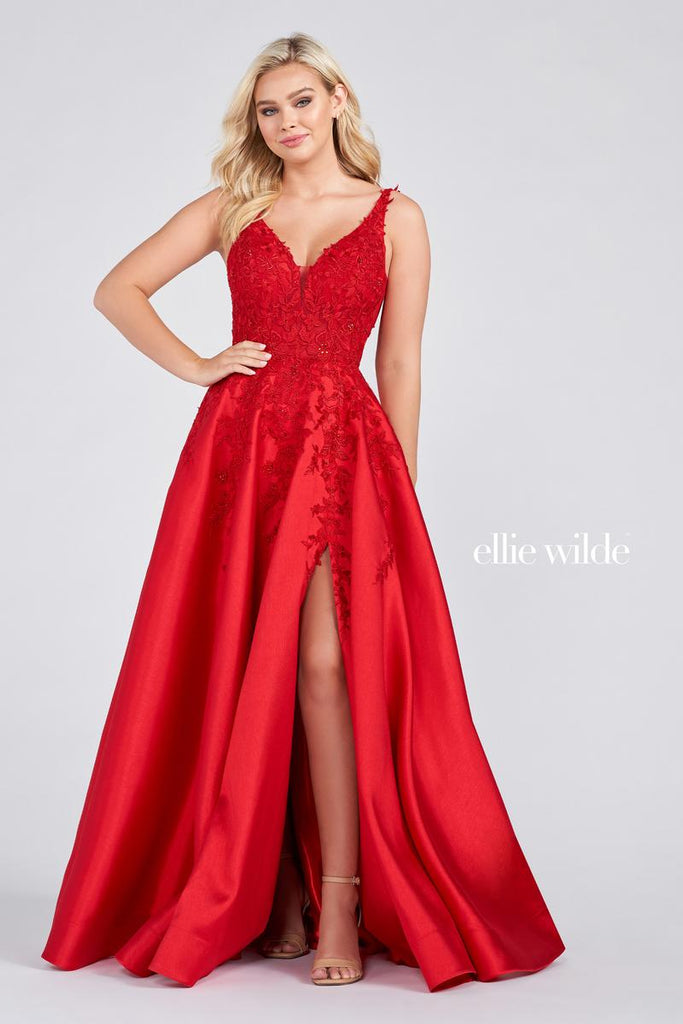 Ellie Wilde A-Line Sleeveless Prom Dress EW122074