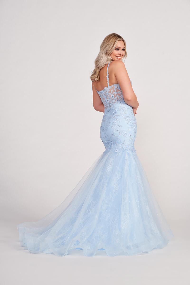 Ellie Wilde Corset Mermaid Prom Dress EW34085