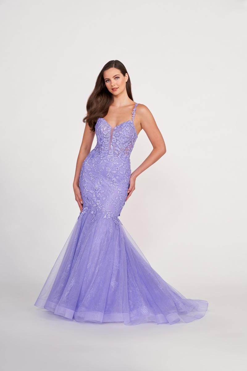 Ellie Wilde Corset Mermaid Prom Dress EW34085