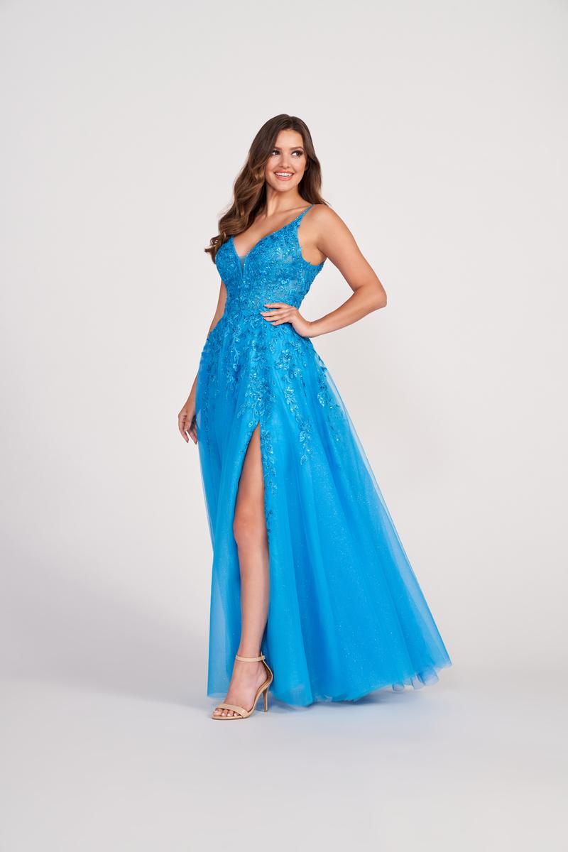 Ellie Wilde Sleeveless Long Prom Dress EW34089