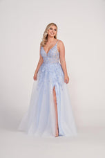 Ellie Wilde Sleeveless Long Prom Dress EW34089