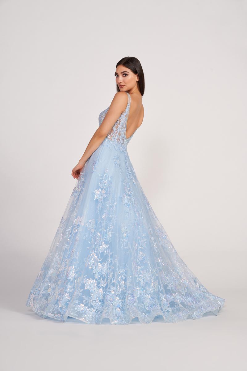 Ellie Wilde Glitter Tulle Ball Gown EW34105