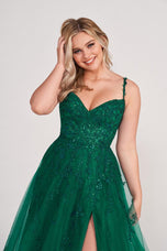 Ellie Wilde Glitter Tulle Ball Gown EW34116