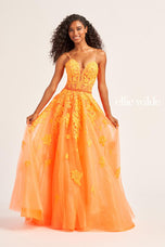 Ellie Wilde A-Line Lace Prom Dress EW35016