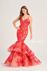 Ellie Wilde Lace Mermaid Prom Dress EW35038