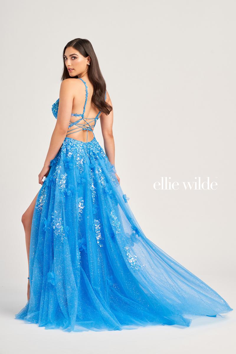 Ellie Wilde A-Line Corset Prom Dress EW35047