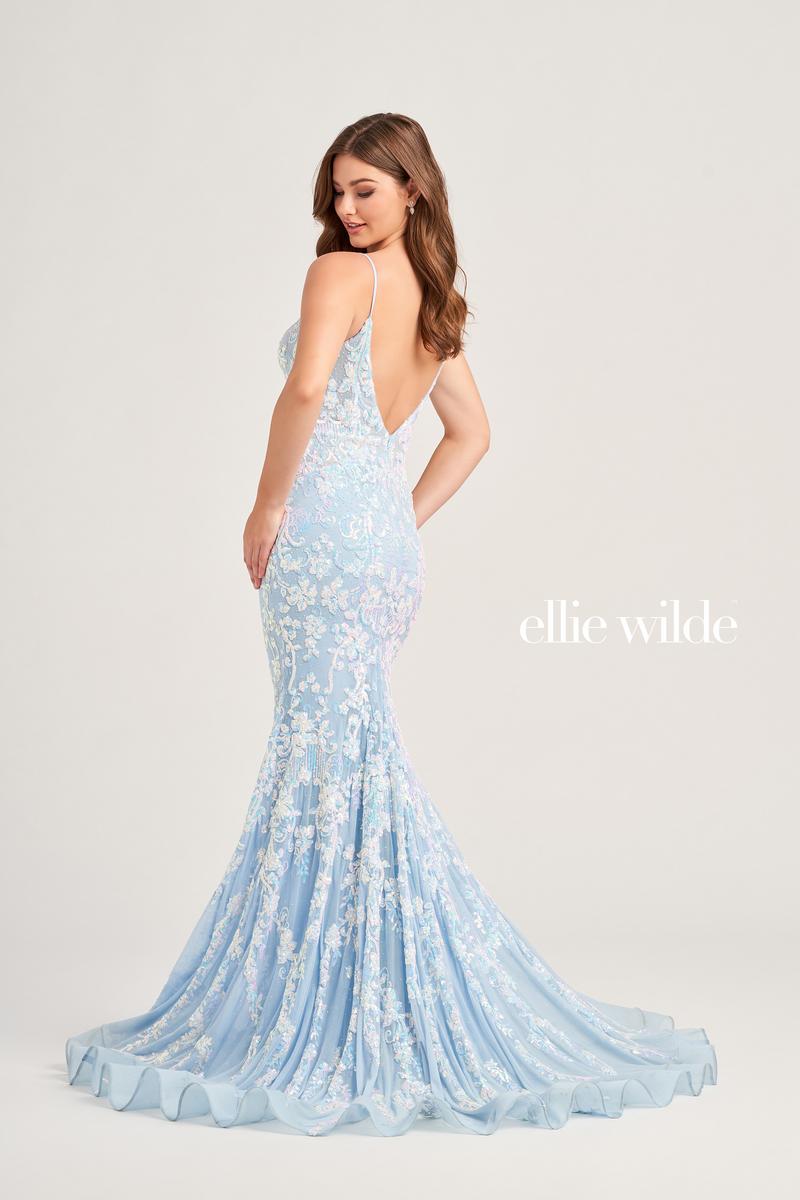 Ellie Wilde Mermaid Sequin Prom Dress EW35048