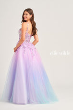 Ellie Wilde Ombre Prom Dress EW35055