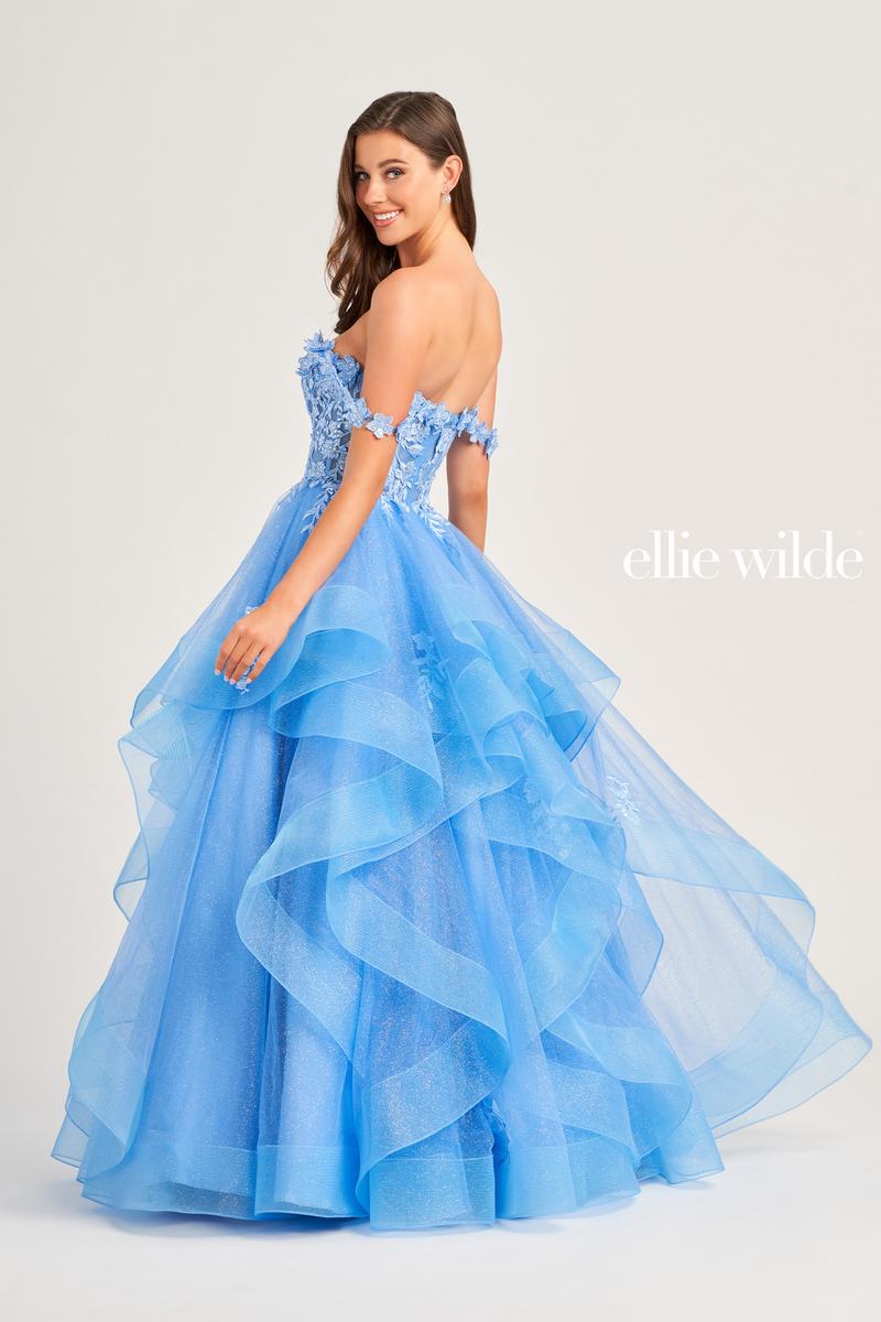 Ellie Wilde Off Shoulder Ball Gown EW35084