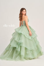 Ellie Wilde Ruffle Ball Gown EW35206