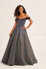 Ellie Wilde Off Shoulder Ball Gown EW35703