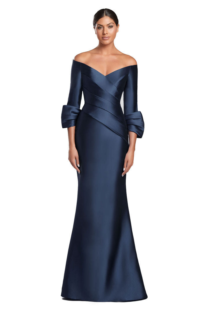 Alexander by Daymor Off the Shoulder Evening Gown 2060