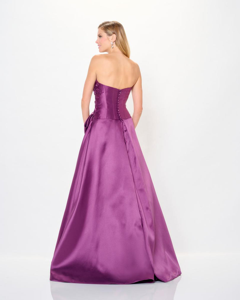 Ivonne D by Mon Cheri Strapless Evening Dress ID6201