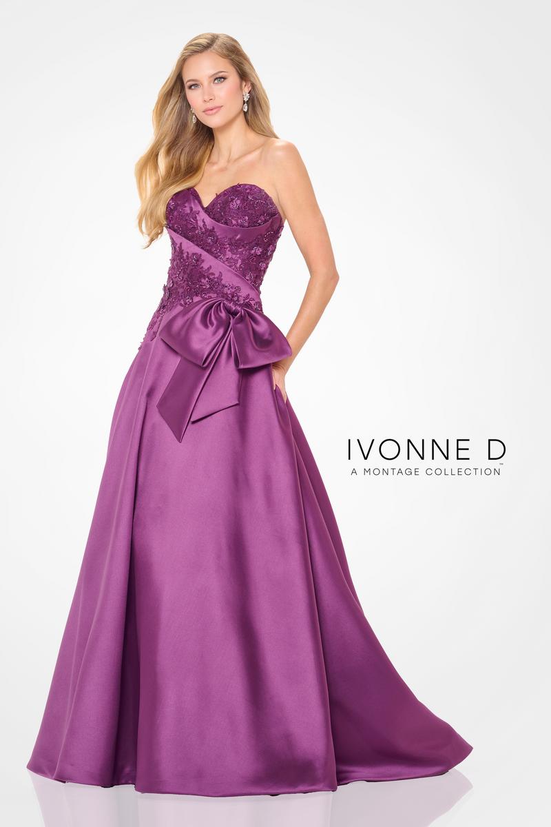 Ivonne D by Mon Cheri Strapless Evening Dress ID6201