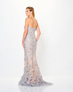 Ivonne D by Mon Cheri 3D Floral Evening Dress ID6205