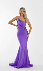 Nicole Bakti Strapless Evening Dress 7082