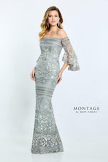 Montage by Mon Cheri Off Shoulder Evening Dress M514