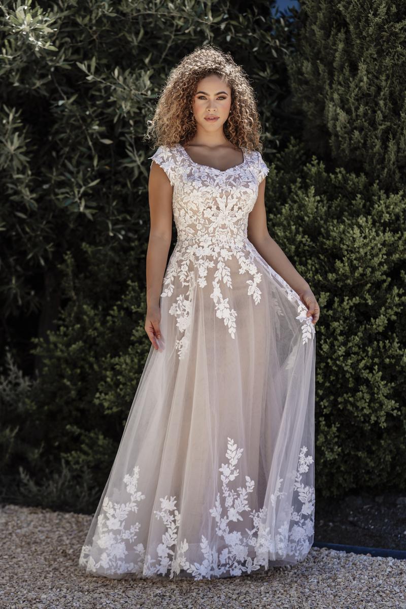 Allure Bridals Modest Dress M706