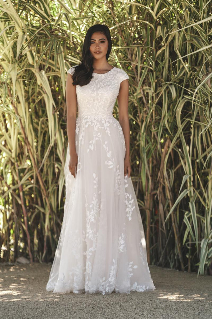 Allure Bridals Modest Dress M728