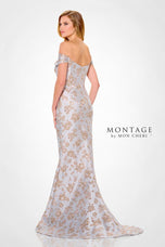 Montage by Mon Cheri Brocade Evening Dress M905