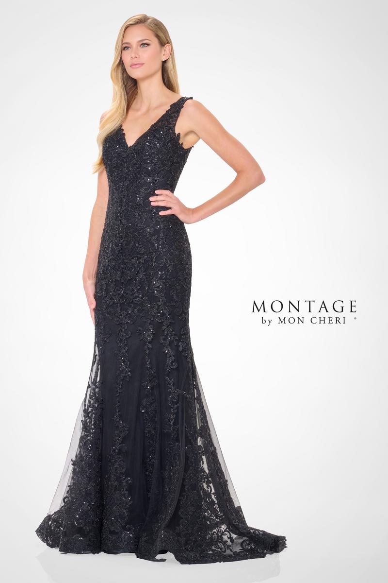 Montage by Mon Cheri Lace Evening Dress M906