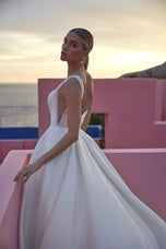 Madison James Bridal Illusion Side "Gala" Wedding Gown MJ1061