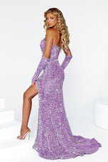 Portia and Scarlett High Slit Prom Dress PS23680