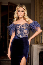 Portia and Scarlett Off Shoulder Corset Dress PS24044