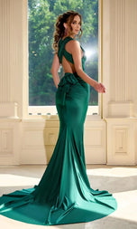 Portia and Scarlett Simple Jersey Prom Dress PS24053X