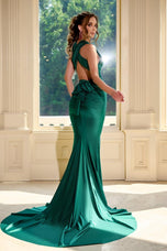Portia and Scarlett Simple Jersey Prom Dress PS24053X