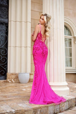 Portia and Scarlett Lace Illusion Prom Dress PS24241