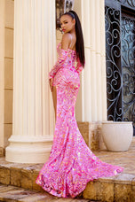 Portia and Scarlett Plunging Prom Dress PS24321