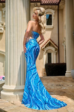 Portia and Scarlett Illusion Side Prom Dress PS24344