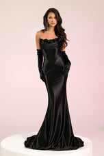 Portia and Scarlett Corset Tight Prom Dress PS24410