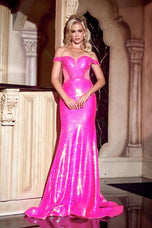 Portia and Scarlett Plunge Sequin Prom Dress PS24521