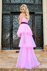 Portia and Scarlett High Low Ruffle Prom Dress PS24696