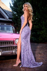 Portia and Scarlett Strapless Beaded Prom Dress PS24812