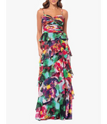 Xscape Evenings Floral Gown 6372X